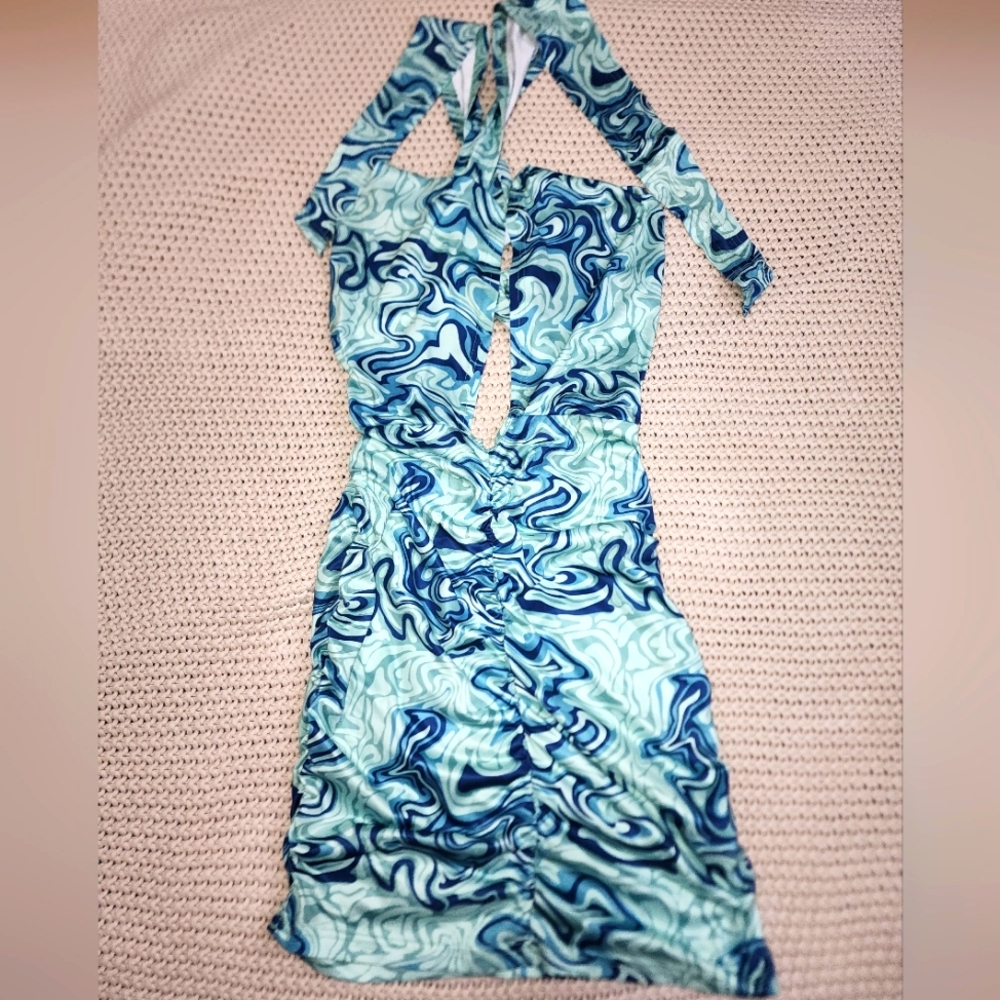 Shein, multicolored dress, large